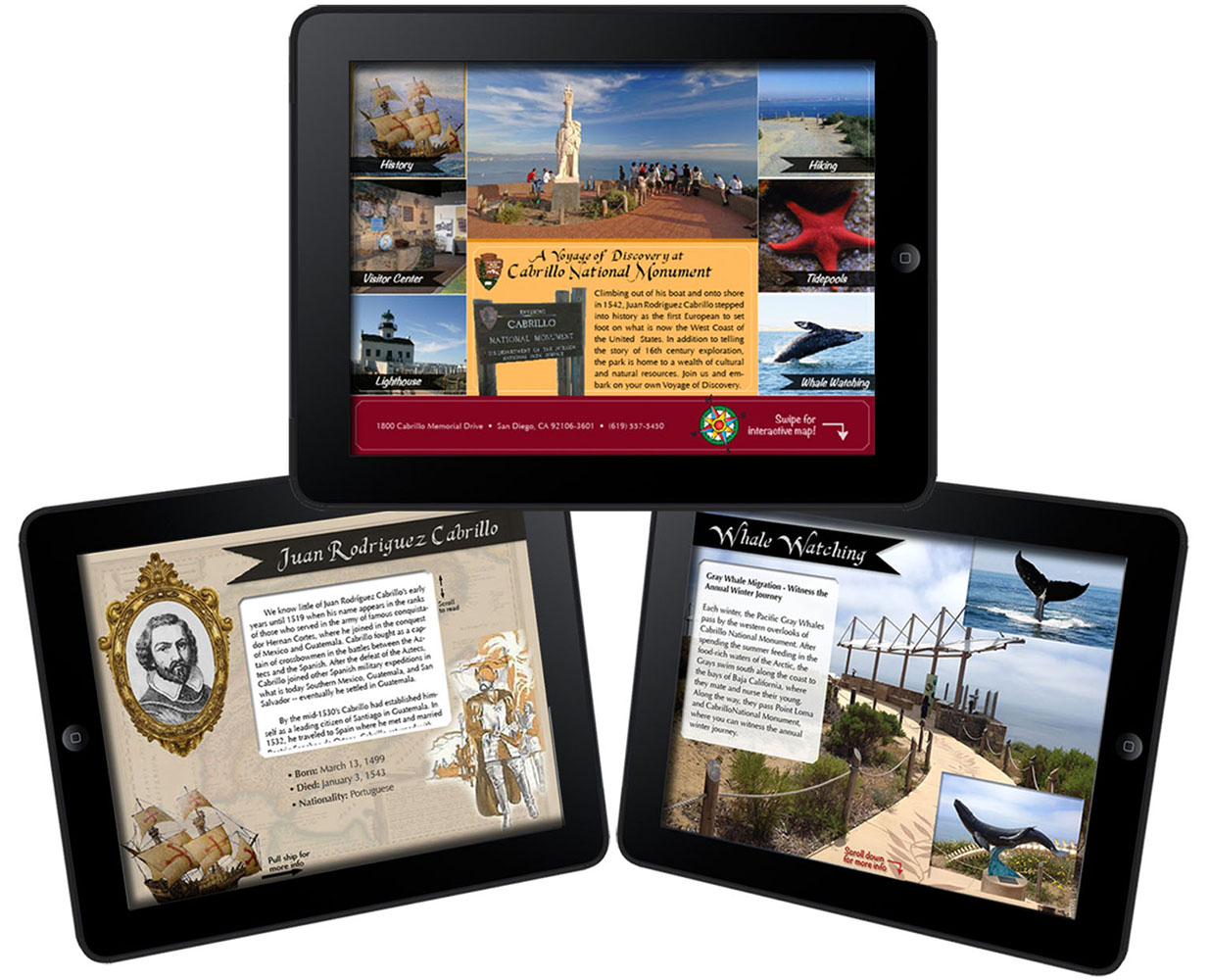 App design for Cabrillo National Monument