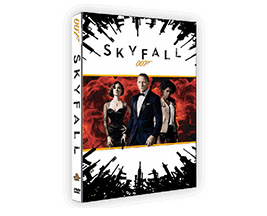 DVD cover design for James Bond: Skyfall