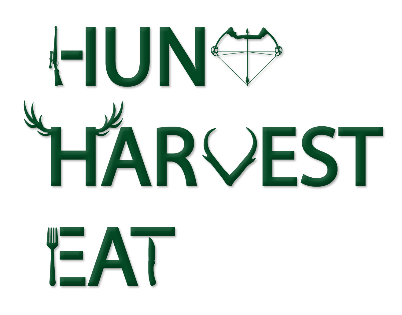 Hunt Harvest Eat Logo